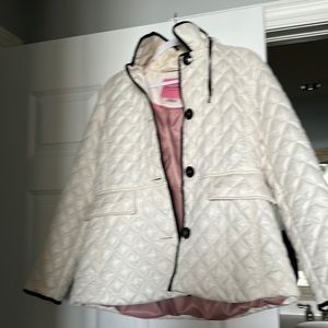 Kate Spade jacket. Detachable hood . Size M